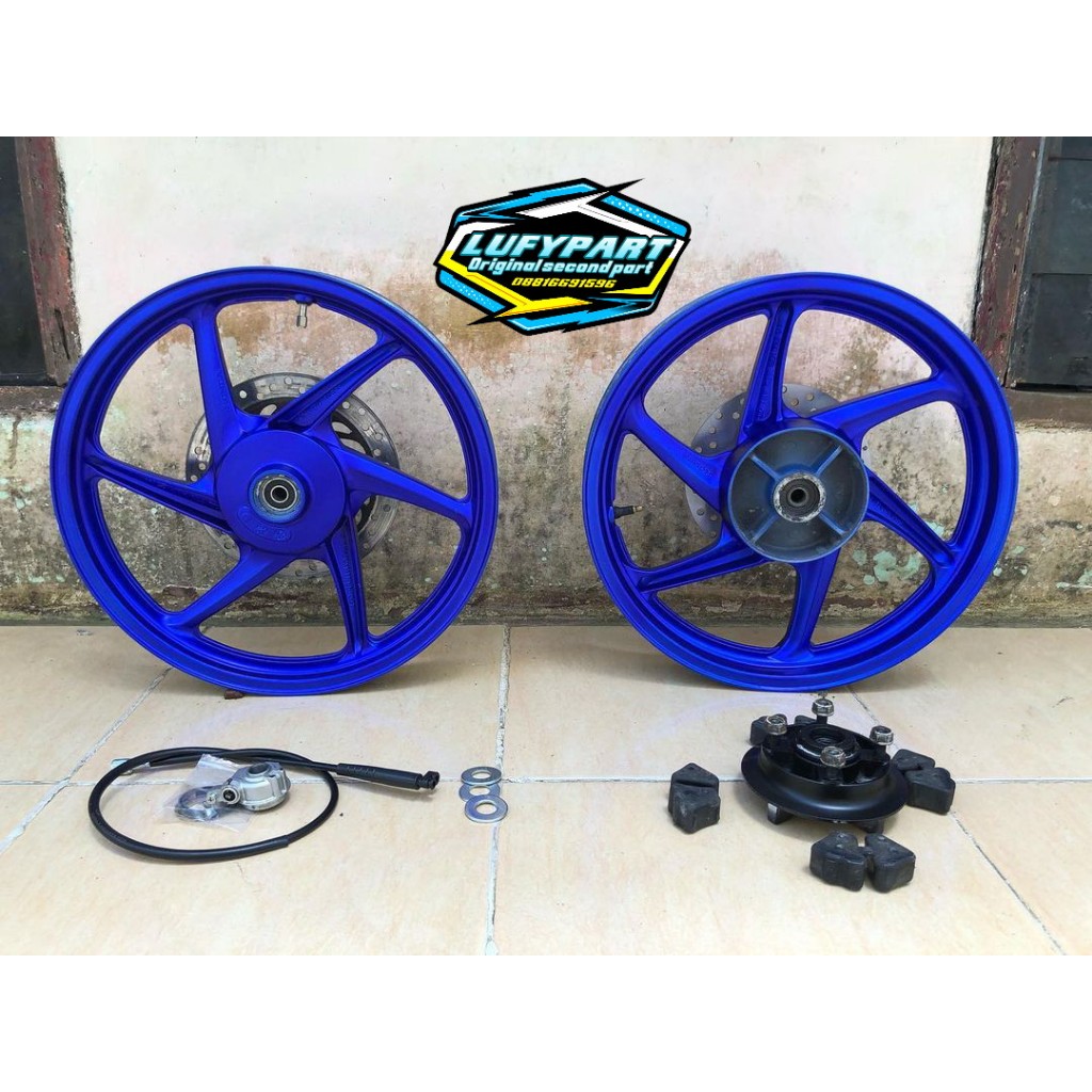 VELG CB 150 OLD PNP NINJA SS, NINJA R, NINJA RR 150 OLD/new (biru)