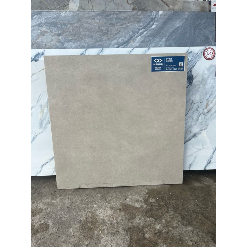 GRANITE LANTAI 60X60 XYBER CREAM | MATTE | INFINITI