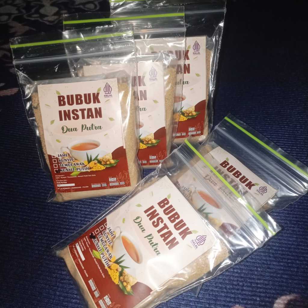 

KUNYIT PUTIH INSTAN MINUMAN SERBUK PRAKTIS TIDAK HANYA MENYEGARKAN TAPI JUGA MENYEHATKAN BADAN. COCOK DIMINUM DI CUACA PANAS MAUPUN CUACA DINGIN. BISA DIGUNAKAN SEBAGAI TAMBAHAN STOK MINUMAN SERBUK DIRUMAH. KUNYIT PUTIH JUGA BISA DIGUNAKAN