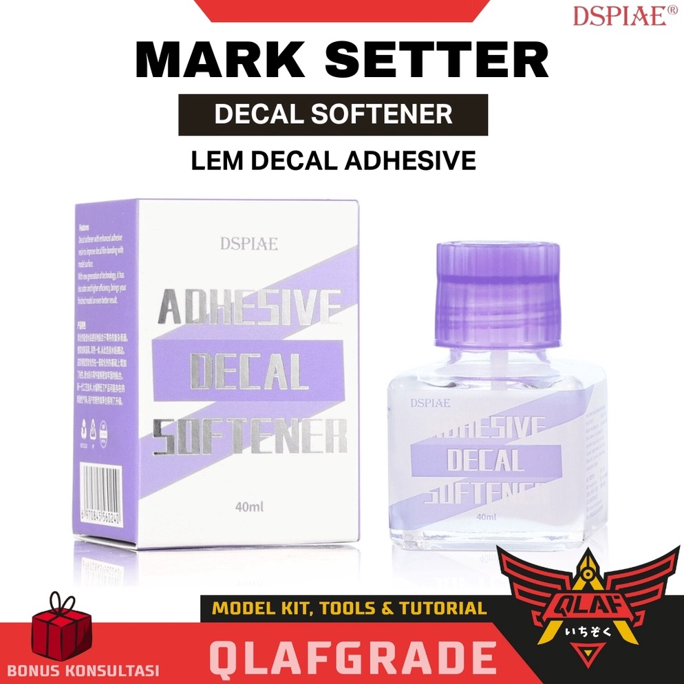 KODE F76X Mark Setter Dspiae  Lem Decal Adhesive decal softener