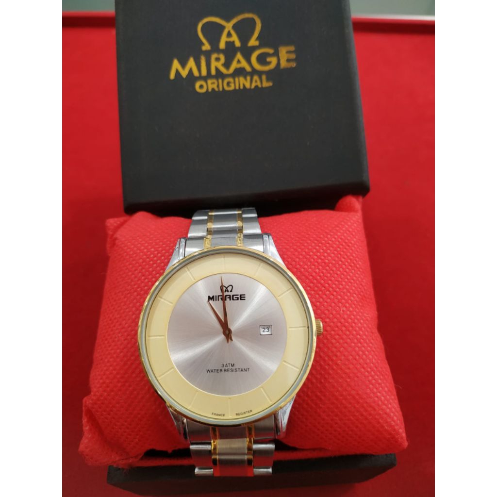 Jam Tangan Pria MIRAGE 8670BRP-M Original