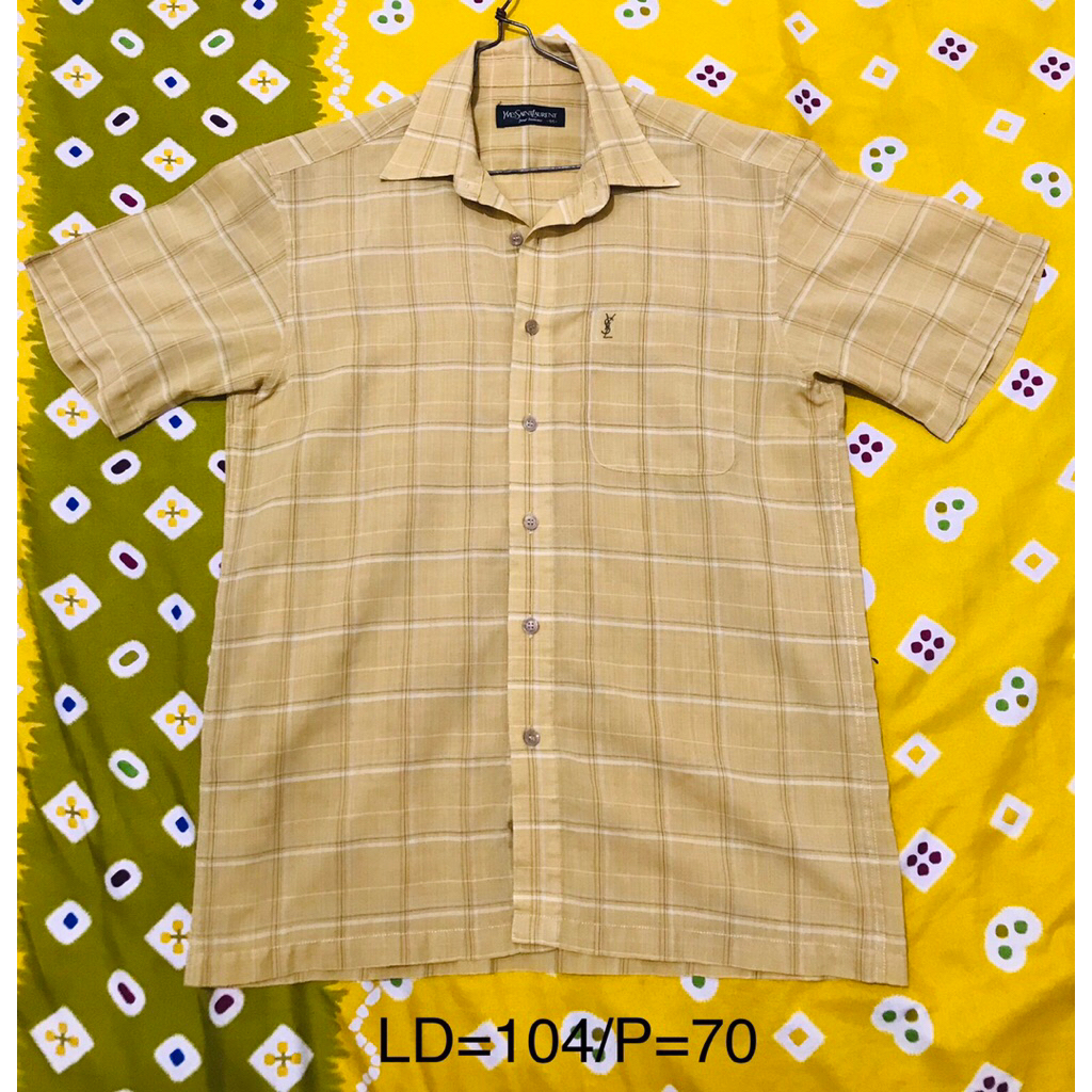 kemeja yves saint laurent second