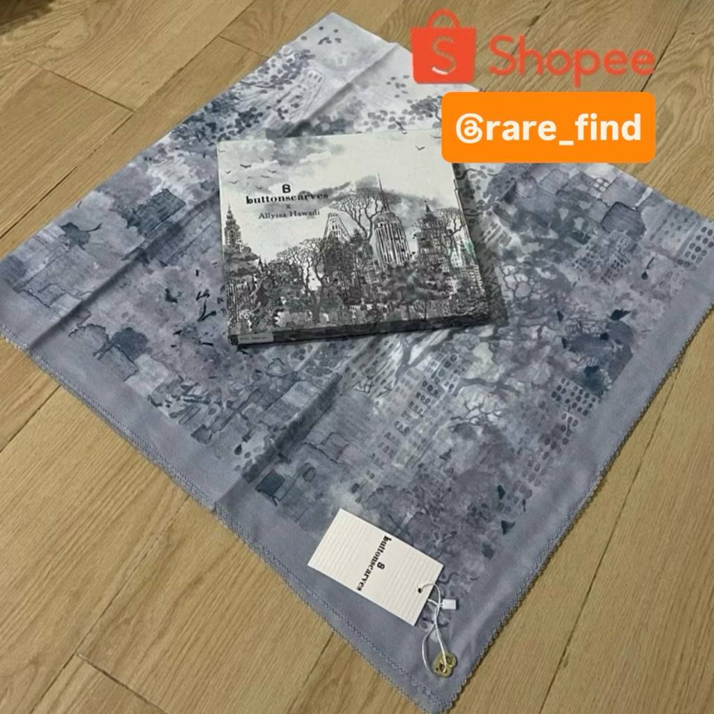 [NEW] Original Buttonscarves Square Series Daisy Le Fleur Sofya Disney SOTS The Dream Park Chain B B