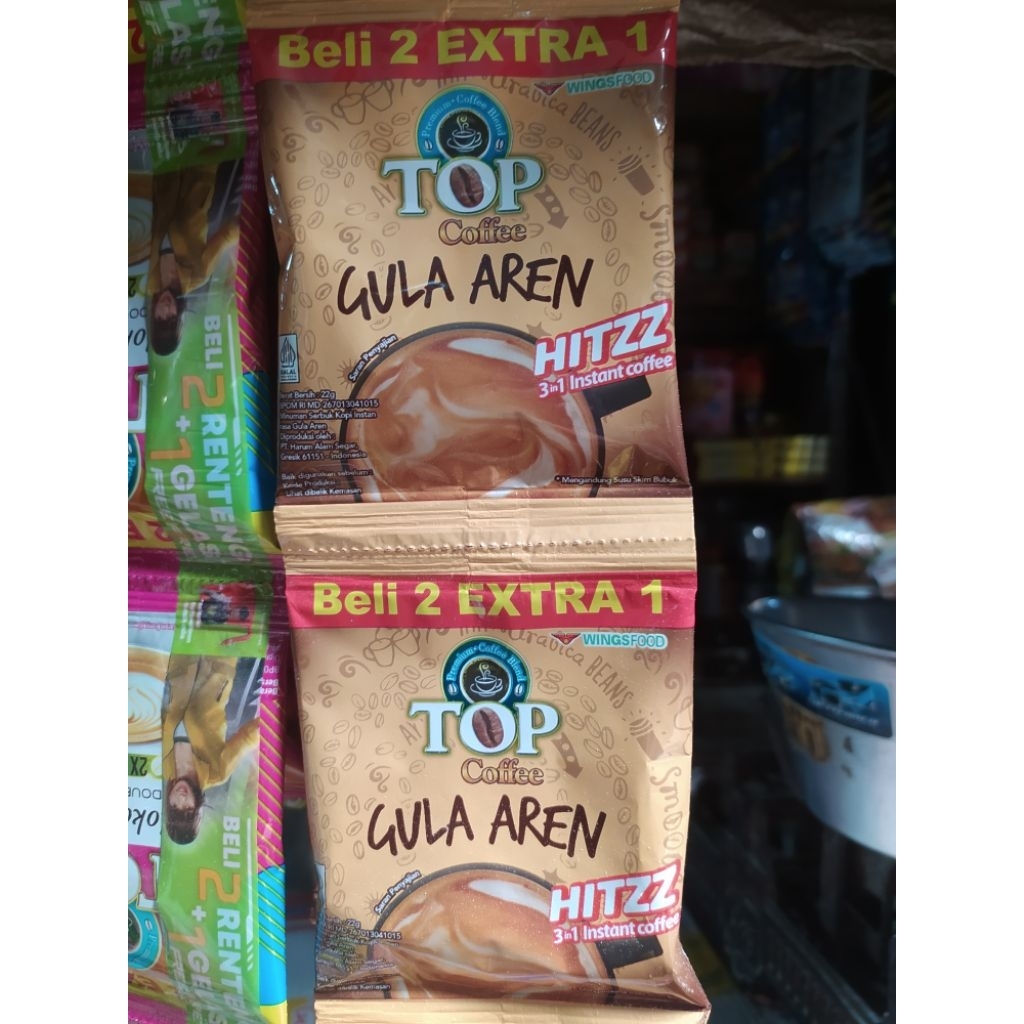 

TOP GULA AREN 22g 1 renceng (10pcs+5)