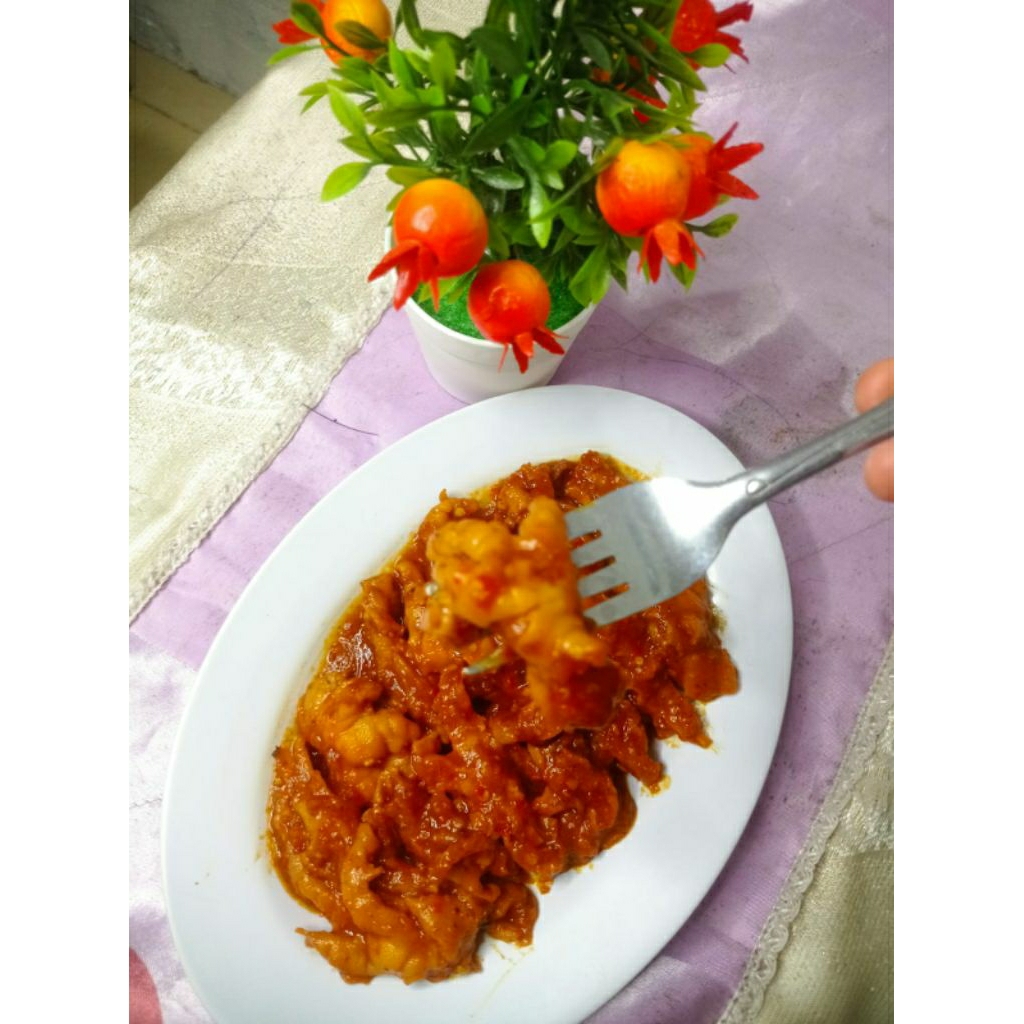 

Forcysn Ceker Tanpa Tulang Pedas By Aishamry Frozen Food Siap Saji Kemasan 200Gram