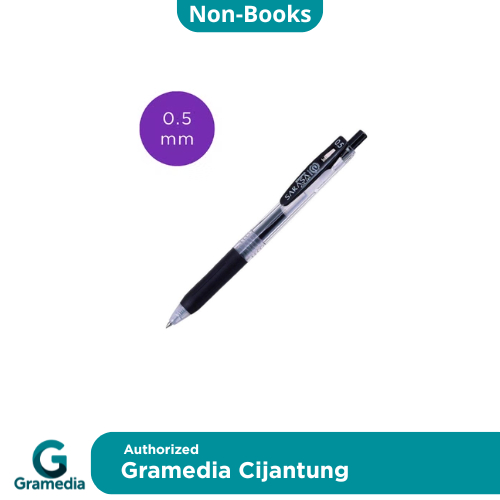 

Gramedia Cijantung - ZEBRA SARASA CLIP 0.5 BLACK