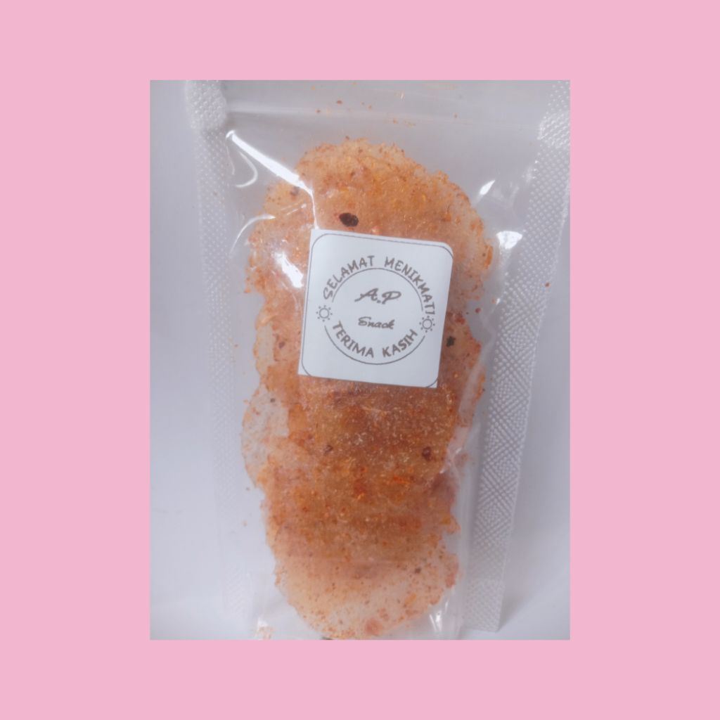 

keripik kaca pedas. cemilan murah