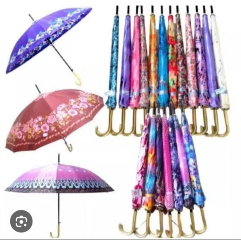 PAYUNG SATIN FASHIONNABLE / PAYUNG LIPAT 2 SATIN