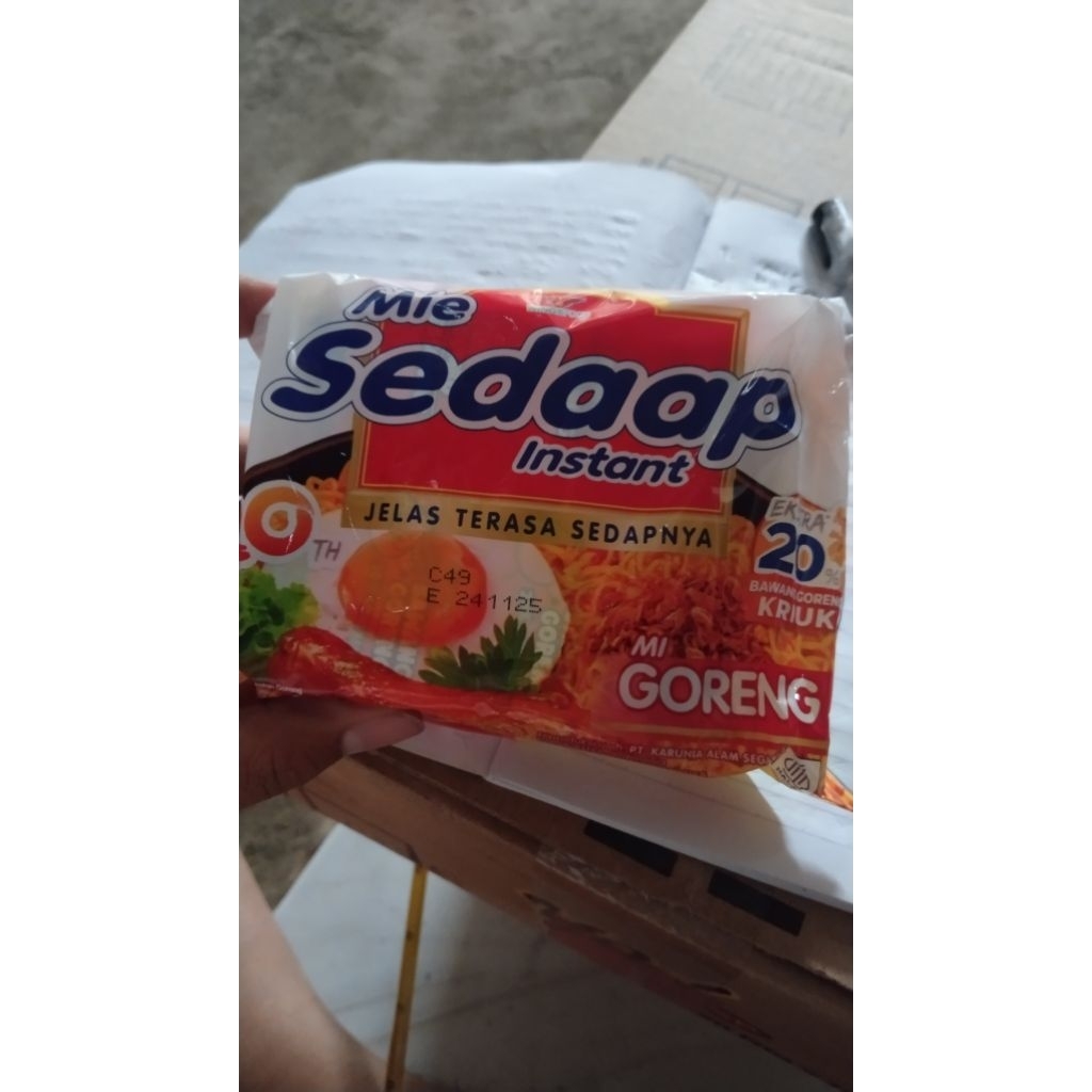 

mie sedap goreng 5pcs exp bulan 11 2025