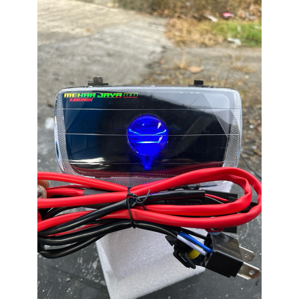 Lampu biled soket h4 astrea GRAND custom lampu H4 cahaya biled