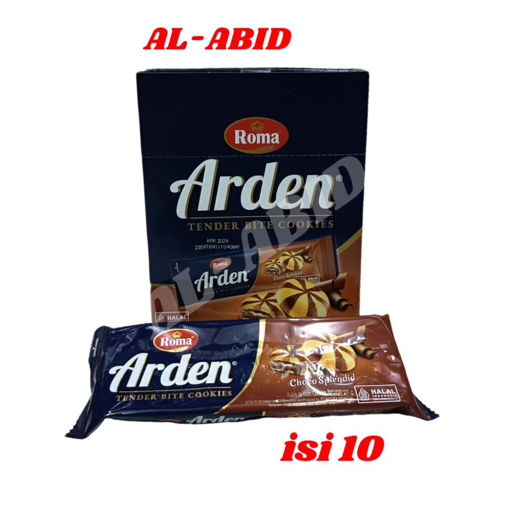 

Roma Biskuit Arden Splendid Box isi 10 saset