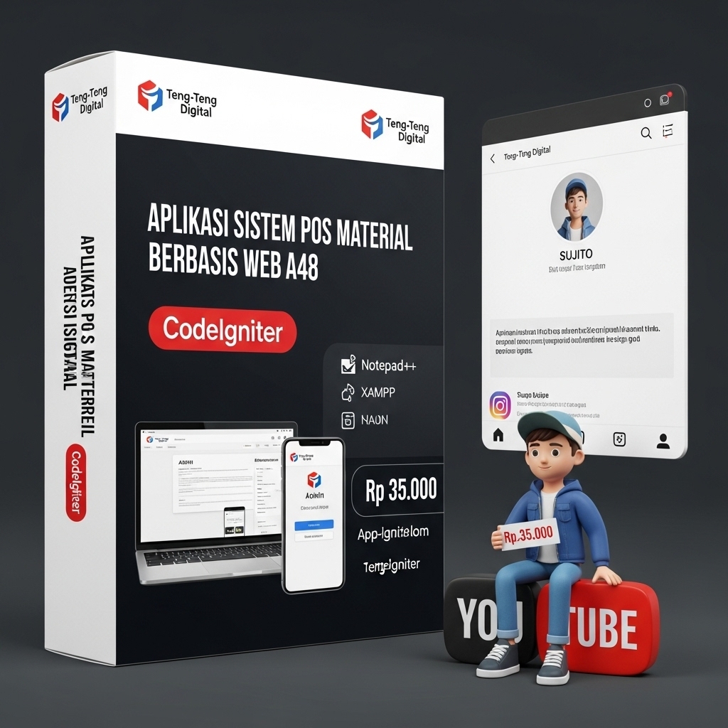 APLIKASI SISTEM POS MATERIAL BERBASIS WEB A48