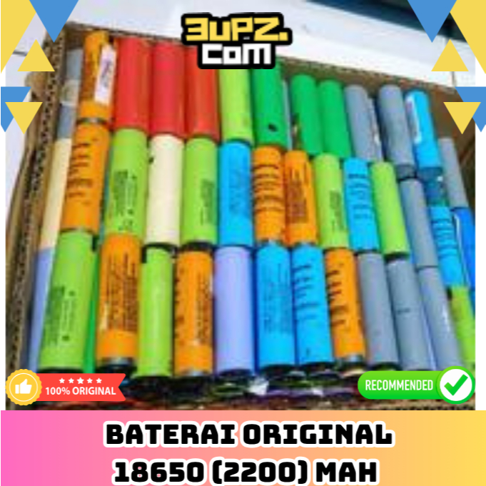 baterai 18650 100% Real kapasitas (copotan)