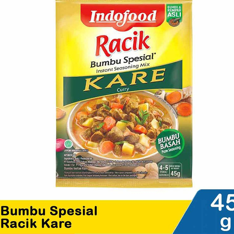 

indofood bumbu spesial racik kare 45g