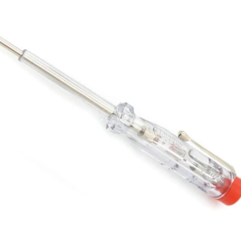 KRISBOW TESPEN LISTRIK VOLTAGE TESTER 100-250 V AC KUNING