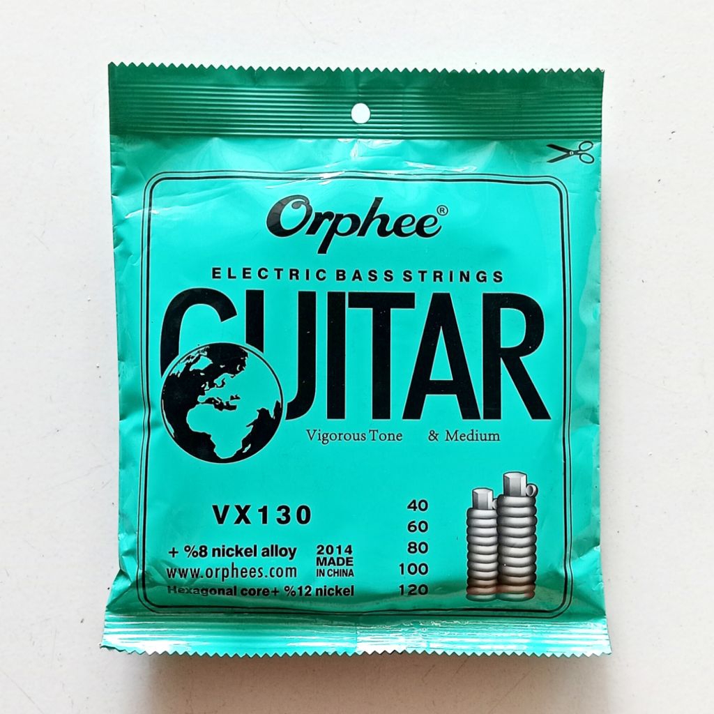 string senar bass elektrik 5s orphee VX130 bisa utk squier fender ibanez cort yamaha washburn vantag