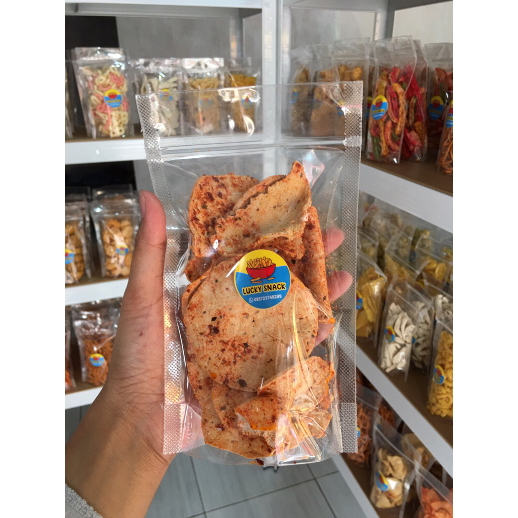 

SNACK SERBA 4000 BASRENG TIPIS PEDAS 60 gr
