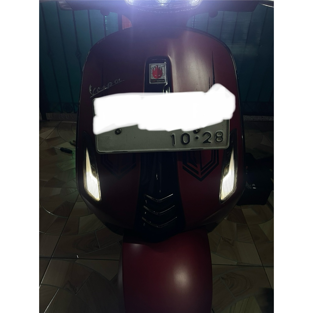 lampu Sein vespa matic custom power 1