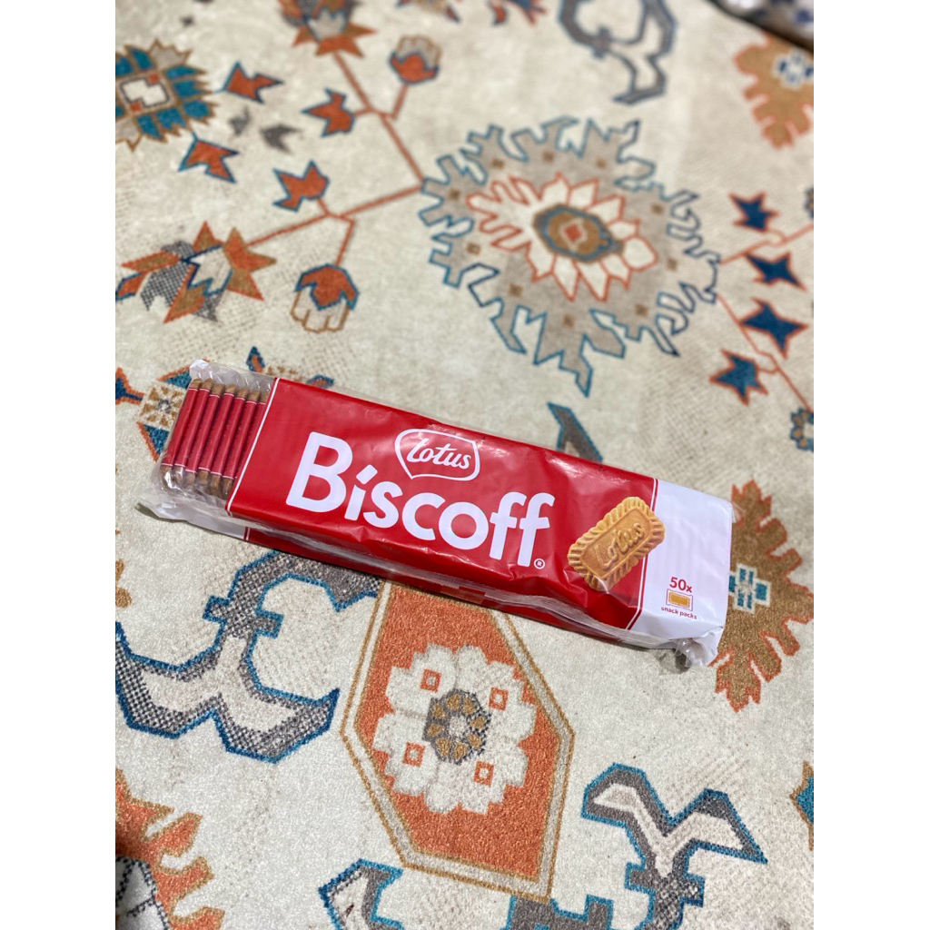 

lotus biscoff biscuit 1pack isi 50pcs
