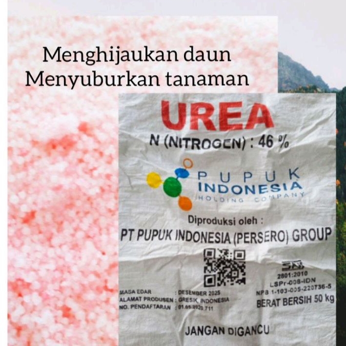 PUPUK UREA NITROGEN 46% REPACK 1 KG