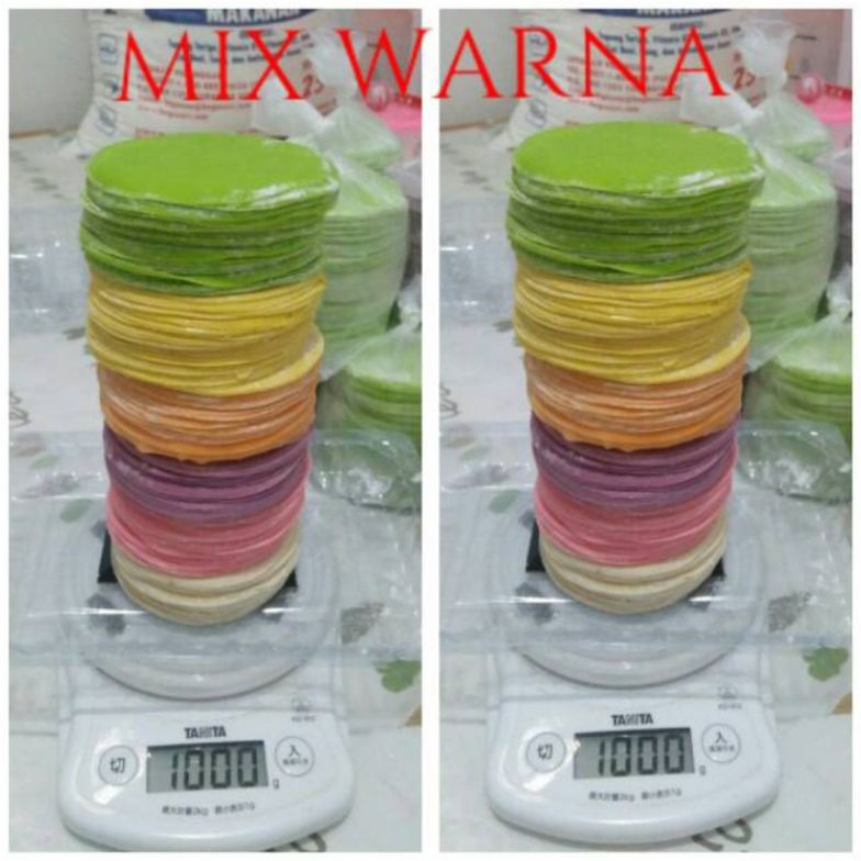 

Tren Kulit Dimsum Lentur Mix 6 Warna D8