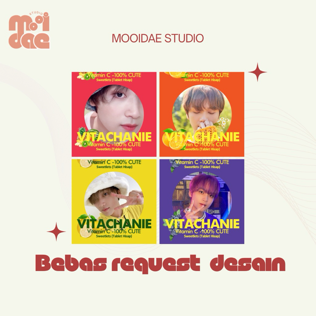 

Stiker Vitamin Hisap Freebies Konser Ulangtahun Gift Hampers