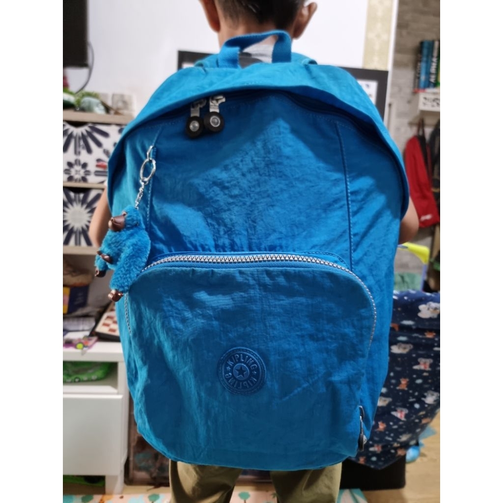 Preloved Tas Ransel Kipling Original Size Besar