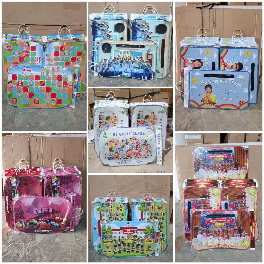 (SIAP KIRIM CEPAT) Meja Custom, Meja Lipat Karakter, Meja Lipat Anak