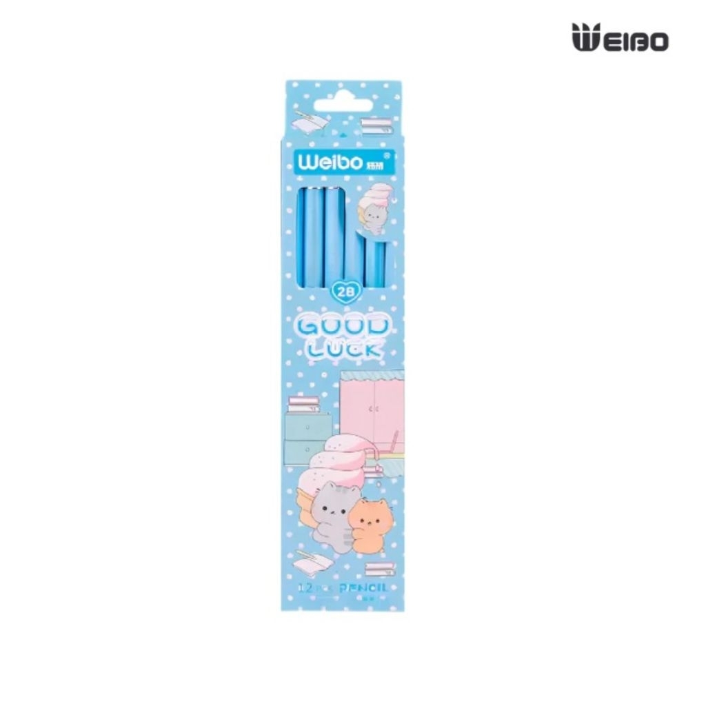

WEIBO - Pensil 2B Goodluck Isi 12 Pcs