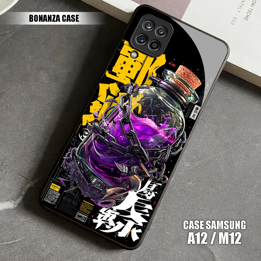 Bonanza - Casing Hp Samsung A12 / M12 - Case Fashion Terlaris - Case Hp Samsung A12 / M12 - Softcase