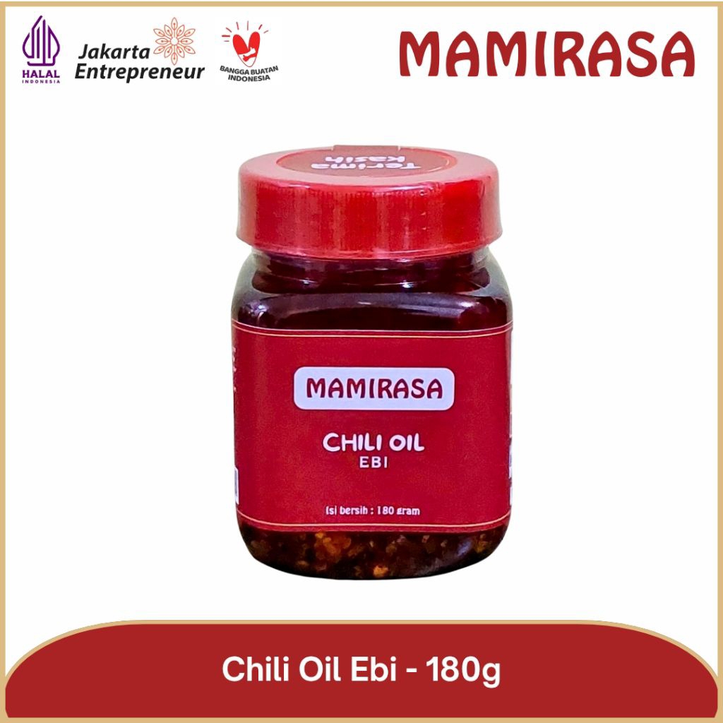 

Mamirasa Chili Oil Ebi 180g