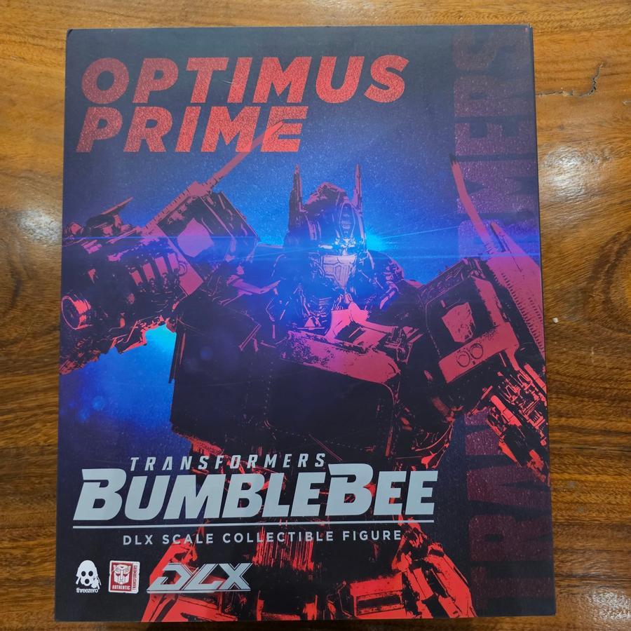 threezero dlx optimus prime transformers bumblebee movie robot optimus