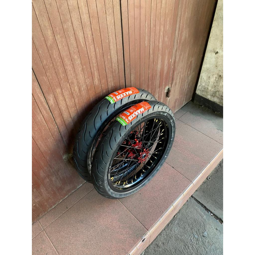 WHEELSET VELG SUPERMOTO SUREX CRF 150L