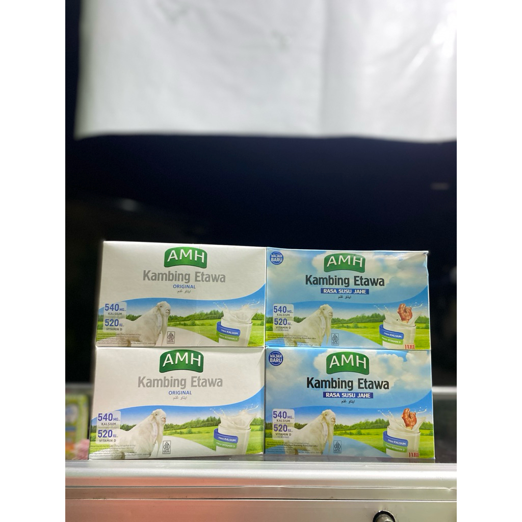 

SUSU KAMBING AMH 200 GR | SUSU KAMBING ETAWA AMH 1 BOX 10 Sachet | SUSU KESEHATAN