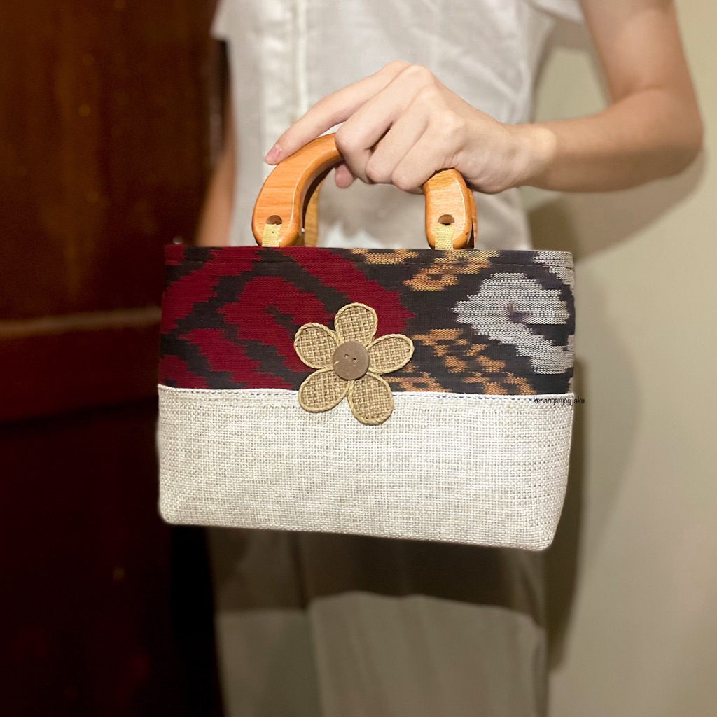 CANDRA BAG || tas batik jogja souvenir handla kayu jinjing perca kain kerajinan oleh oleh Grosir Wan