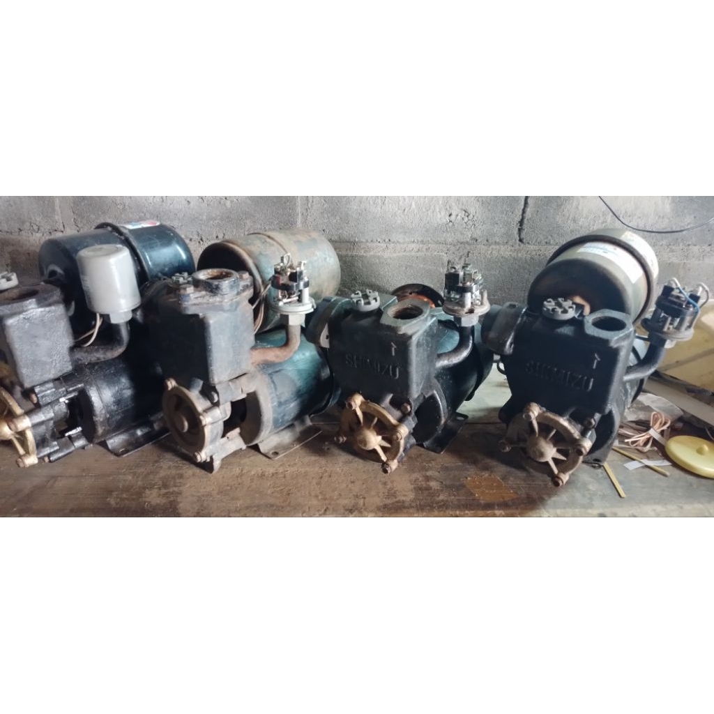 pompa air shimizu bekas
