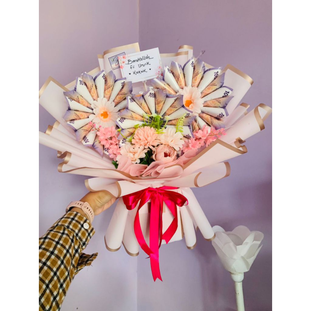 Buket Uang Buket Wisuda Buket Hadiah Wisuda