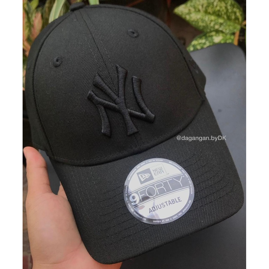 Topi New*Era Yankees 3D Logo Original Barang Resmi 100% Full Hitam