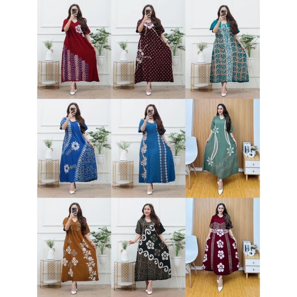 promo daster twil ori rayon premium daster cap asli pekalongan