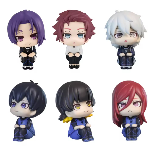 Blue Lock Isagi Nagi Bachira Chigiri LookUp / Rukkapu Action Figure