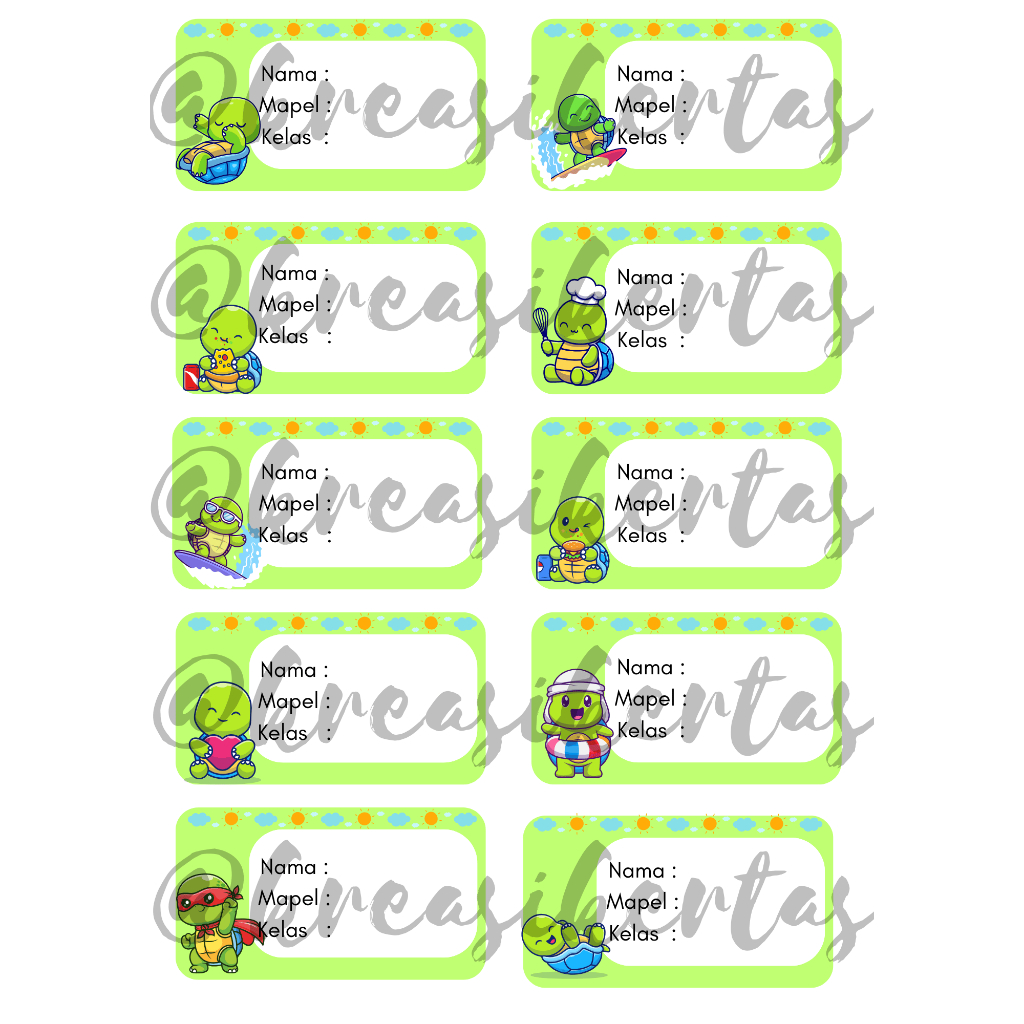 

Label Buku Tulis (Nama + Kelas + Mapel ) @10 label/lembar (PRINTABLE) / Label nama sekolah praktis/ Stiker Nama Mata pelajaran sekolah/Sticker buku tulis anak sekolah - Printable