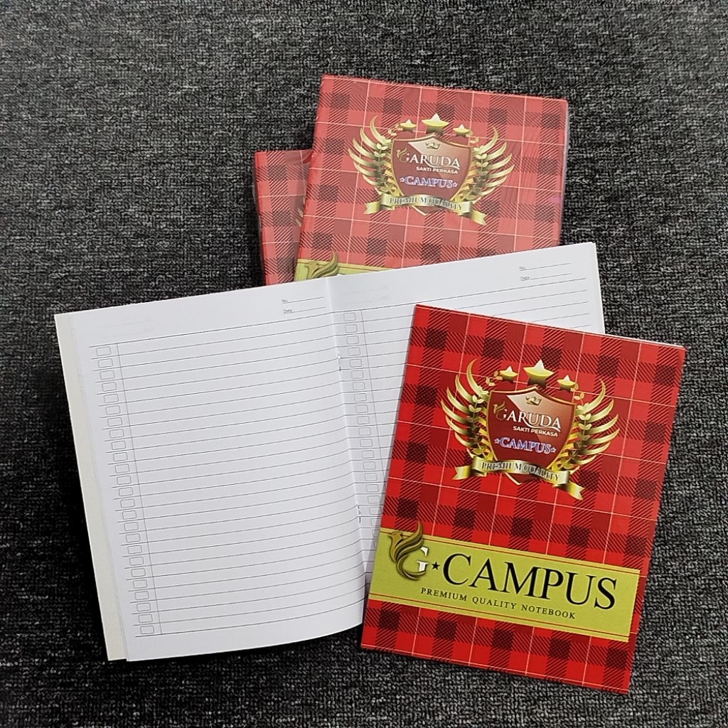 

( 10 BUKU ) BUKU TULIS GARUDA CAMPUS 38 LEMBAR UKURAN PENDEK/KWARTO/A5
