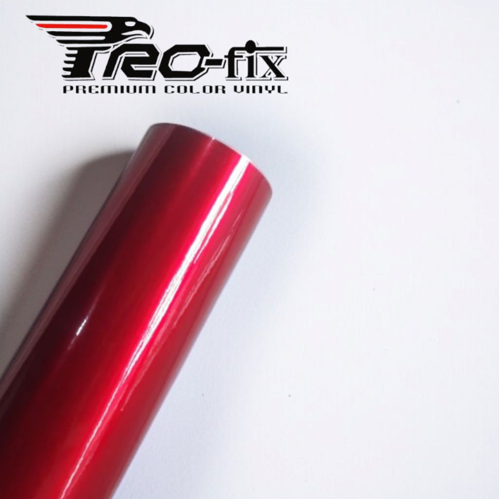 Skotlet motor warna merah candy metalik/Maroon Glossy