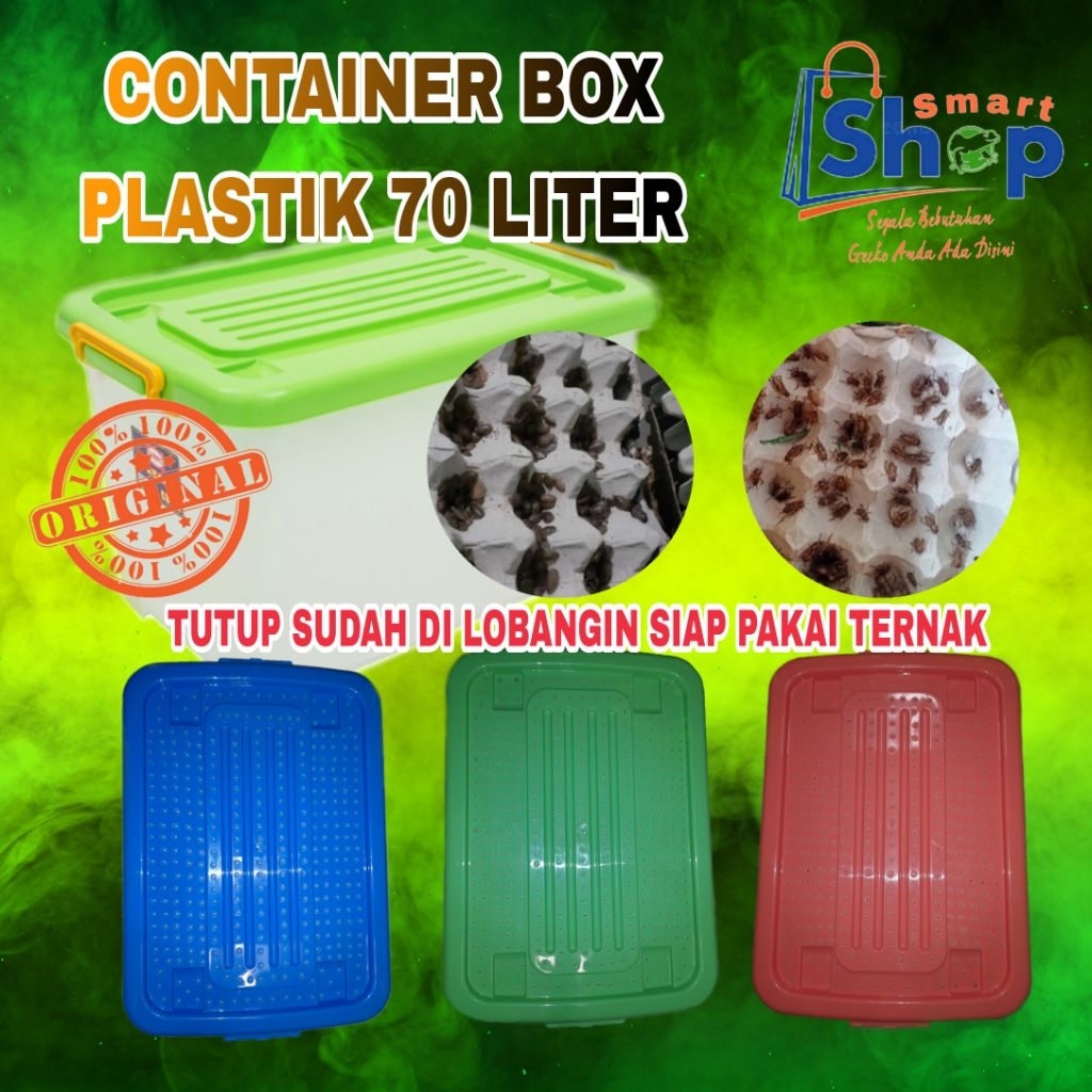 Box container modifikasi untuk ternak / Hewan / Reptil