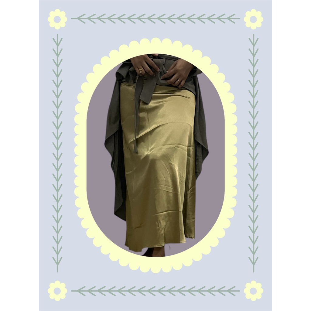 rok satin silk