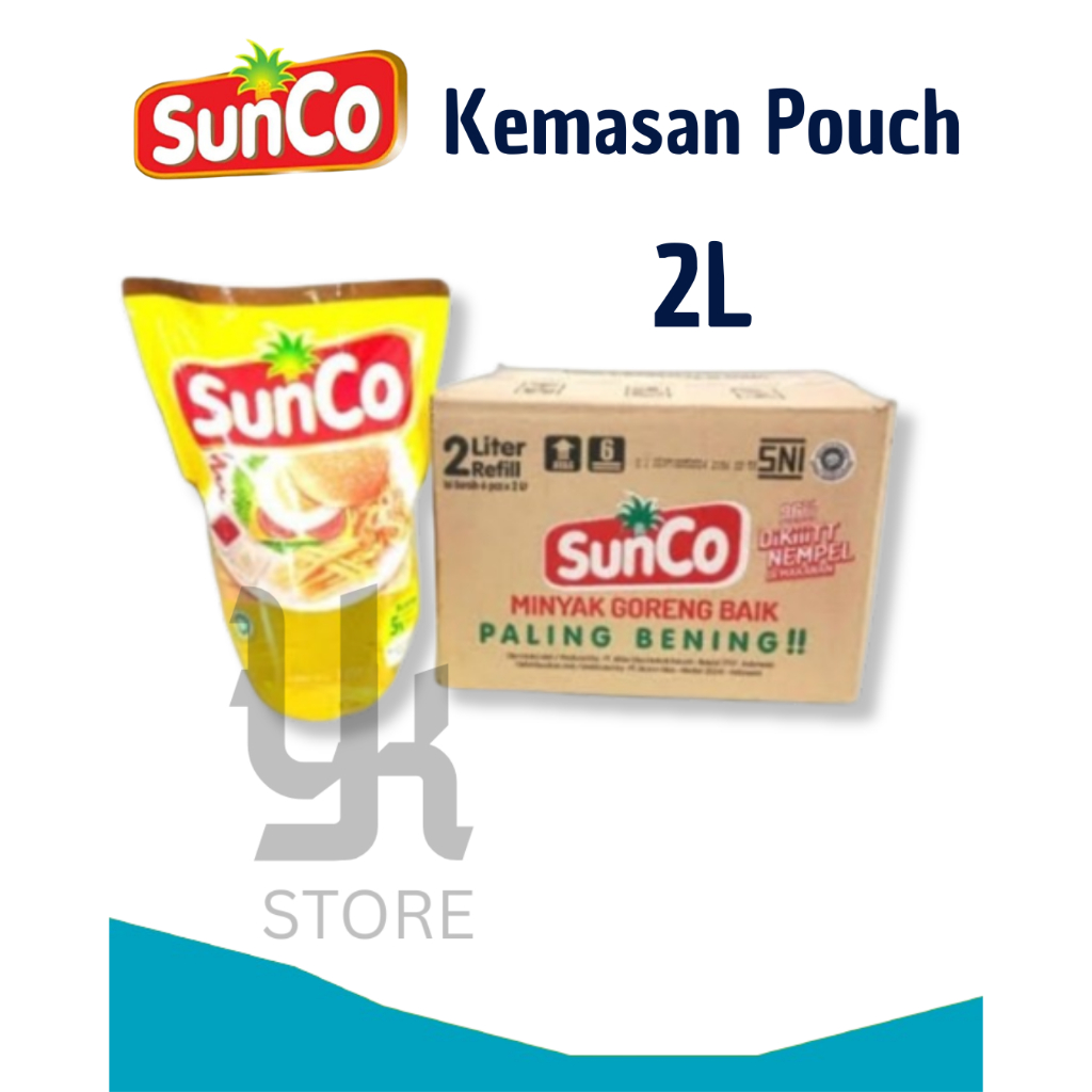 

Sunco Minyak Goreng 2L Refill/Pouch