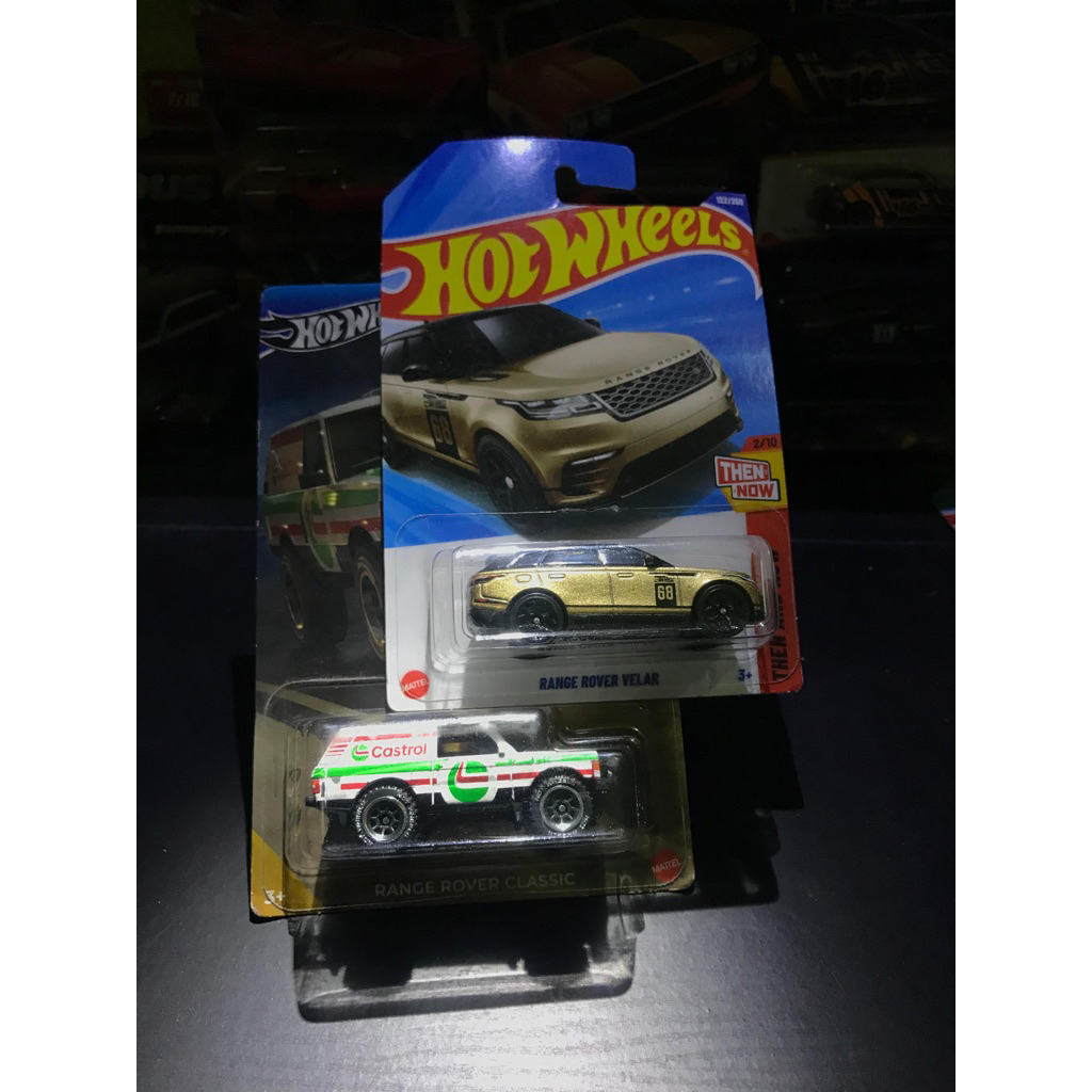 Hot Wheels Range Rover Velar & Range Rover Classic