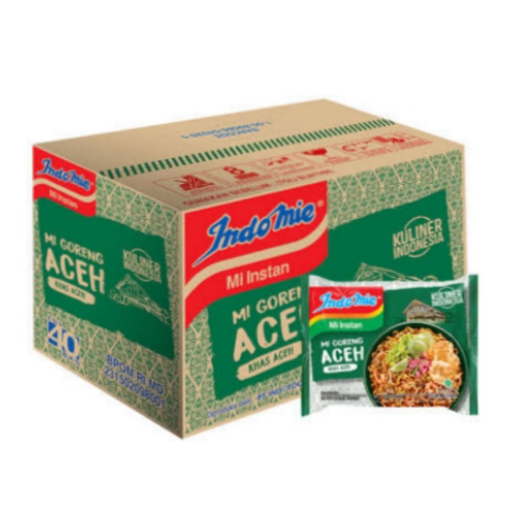 

[AYOBUY.ID] INDOMIE MI INSTANT MIE GORENG ACEH 1 KARTON (ISI 40)