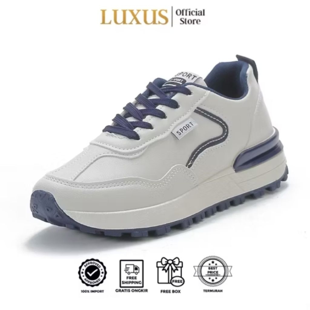 luxus yura sepatu sneakers wanita