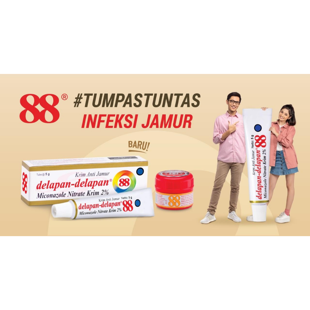 Krim 88 Krim Anti Jamur Obat Panu Obat Kurap Obat Kutu Air Obat Jamur Salep Panu Salep Jamur Salep K